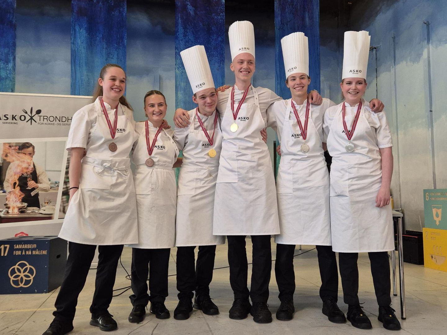 Vinnerne av kokkekonkurransen